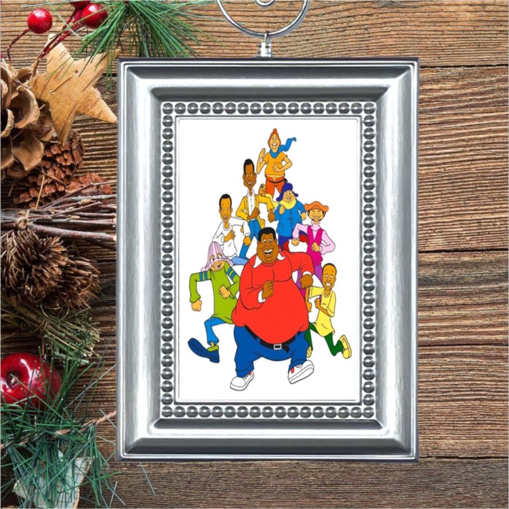 Fat Albert Retro Nostalgic Christmas‎ Tree Ornament